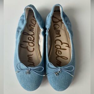 Sam Edelman blue jean flats